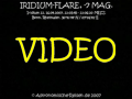 Video Iridium-Flare